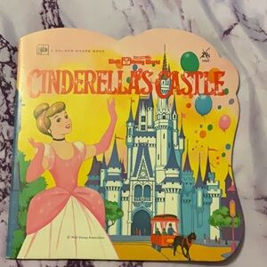 Golden Shape Book Cinderella’s Castle